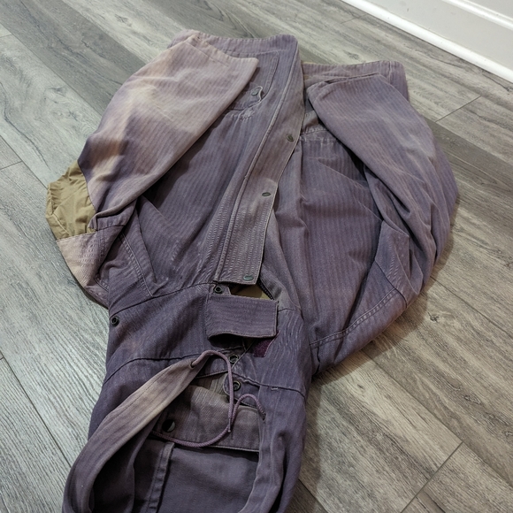 Vintage Merona Men's Large Sport Jacket Coat Purple - Picture 3 of 7